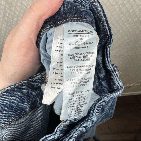 Good American Dark Wash Good Legs Always Fits Jeans - Picture 5 of 5